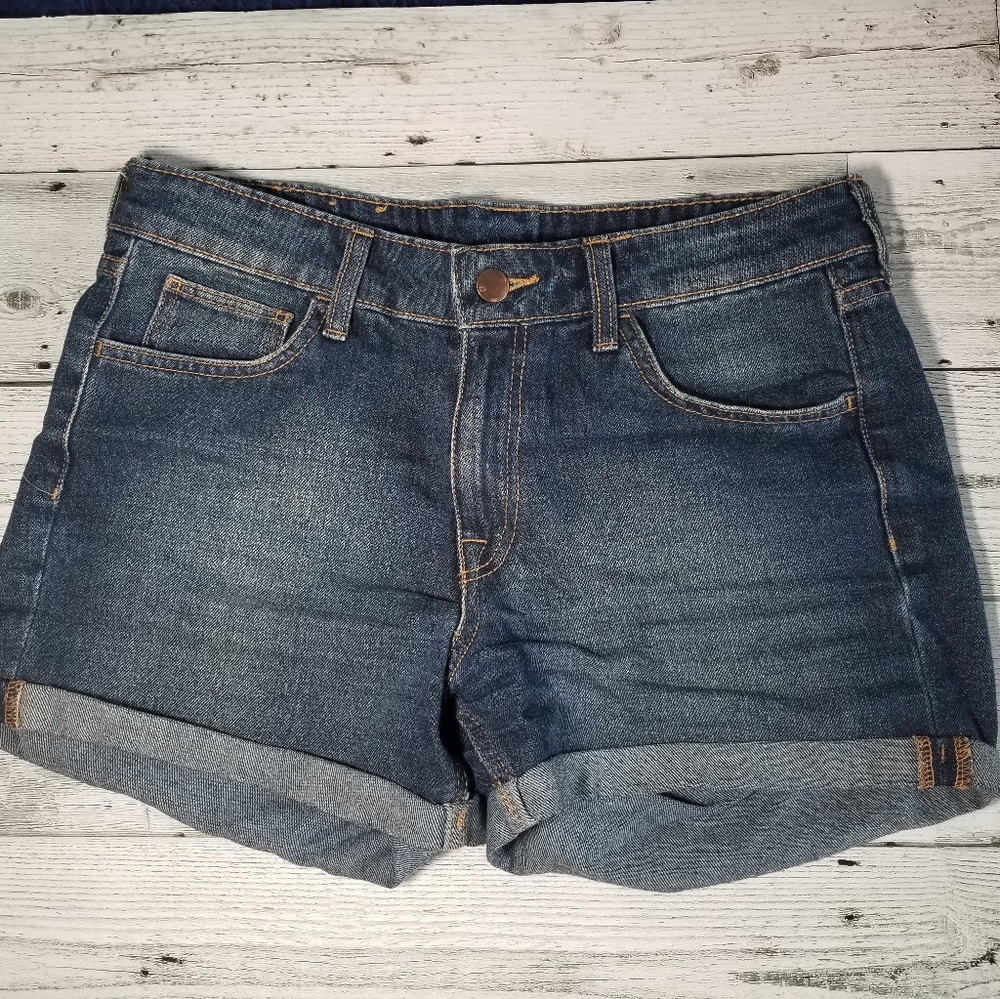 H&M Mid-rise Denim Shorts